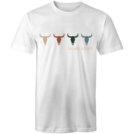 Men's Bull Skull Banner T-Shirt